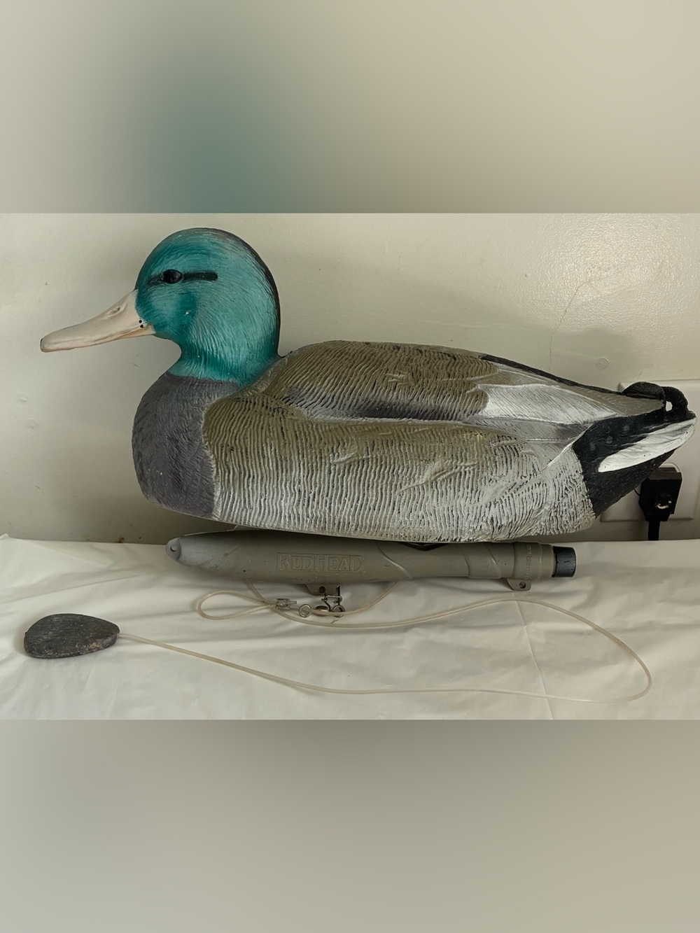 REDHEAD PLASTIC DUCK DECOY WEIGHTED BASS PRO SHOP DRAKE MALLARD
